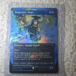 Magic: The Gathering Snapcaster Mage 0469 Foil Universes Beyond Blue - Image 1