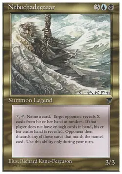 Nebuchadnezzar - Chronicles # MTG Magic The Gathering - Image 1