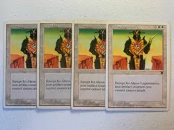 MTG 4x Akron Legionnaire Chronicles OLD SCHOOL Legacy Magic the Gathering x4 MP - Image 1