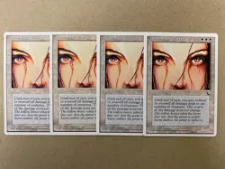 MTG 4x Blood of the Martyr Chronicles OLD SCHOOL Magic the Gathering x4 NM - Image 1