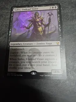 1x Sidisi, Undead Vizier Light Play, English Dragons of Tarkir MTG Magic - Image 1