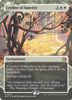 Leyline of Sanctity R Wilds of Eldraine: Enchanting Tales 10 NM - Image 1