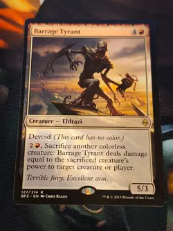 Barrage Tyrant - Battle for Zendikar Magic the Gathering MTG - Image 1