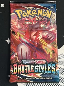 Pokemon Sword & Shield Battle Styles Booster Pack - 1 Factory Sealed Pack 820650808197 - Image 2