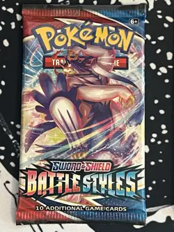 Pokemon Sword & Shield Battle Styles Booster Pack - 1 Factory Sealed Pack 820650808197 - Image 4