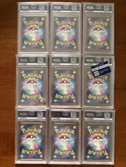 Pokemon 151 Japanese JPN Charizard Venusaur Blastoise ex SAR - Set of 9 - PSA 10 - Image 2