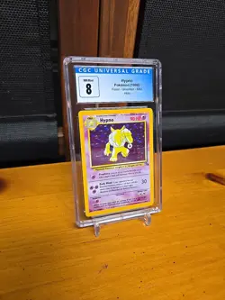 CGC 8 NM-MINT Hypno 8/62 Holo Fossil 1999 Pokemon Card - Image 3