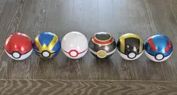 Lot of 6 Empty Pokemon Tins Eevee Coins Pokeball Luxury Premier Ultra Great Ball - Image 3