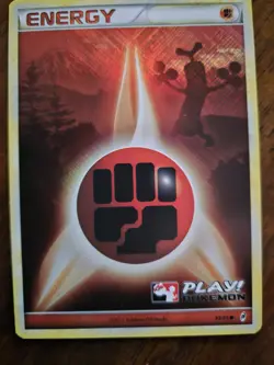 2011 Call Of Legends Play! Pokemon Promo Fighting Energy 93/95 - Image 1