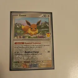 Eevee Reverse Holo 74/131 - Pokemon Prismatic Evolutions - NM - Image 1