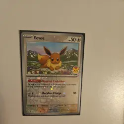 Eevee Reverse Holo 74/131 - Pokemon Prismatic Evolutions - NM - Image 4