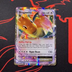 Pokemon TCG Dragonite EX 72/108 XY Evolutions NM - Image 1