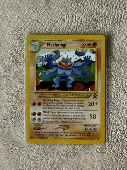 Pokemon TCG Machamp 43 Black Star Promo LP/LP- - Image 1