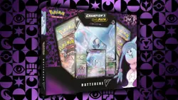 Pokemon TCG: Champion’s Path Collection-Hatterene V Sealed in Stock - Image 1