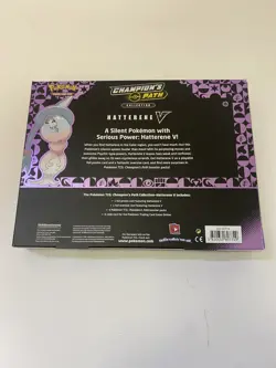 POKEMON TCG CHAMPIONS PATH HATTERENE V BOX COLLECTION NEW FACTORY SEALED - Image 2