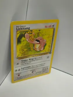 Pokemon TCG Original Jungle Set Lickitung #38/64 - WoTC - LP - VINTAGE - Image 3