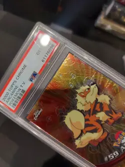 PSA 10 Chrome Arcanine 2000 Topps Pokemon - Image 3