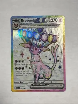 Espeon ex 175 Black Star Promo SVP NM Prismatic Evolutions Pokemon TCG - Image 1
