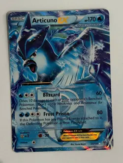Pokemon TCG Articuno EX (Team Plasma) 25/135 Ultra Rare Plasma Storm - Image 1