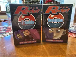 Pokemon Team Rocket Devastation & Trouble Theme Deck Factory Sealed 2000 - Image 1