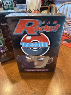 Pokemon Team Rocket Devastation & Trouble Theme Deck Factory Sealed 2000 - Image 4