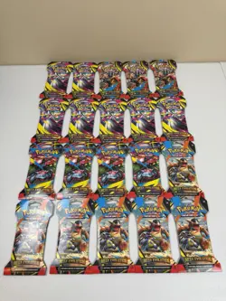 Lot of 20: Pokemon TCG Mega Evolution Sleeved Booster Pack - Image 1