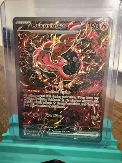 POKEMON - Phantasmal Flames - ORICORIO EX - UPC BLACK STAR PROMO 3 - Image 1