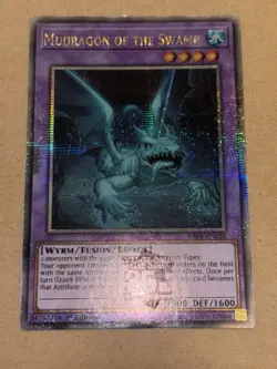 Mudragon Of The Swamp RA01-EN028 Quarter Century Secret Rare YuGiOh! NM - Image 1