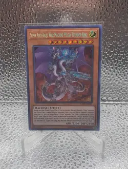 Yugioh Super Anti-Kaiju War Machine Mecha-Thunder King SAST-EN081 Secret 1st NM - Image 3