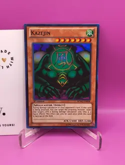 Yugioh Kazejin - Super Rare - BPW2-EN004 - NM - 1st Edition - Image 3