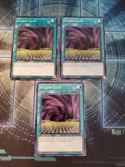 Yugioh - Fusion Gate SDAZ-EN024 NM 1st ed Common x3 - Image 1