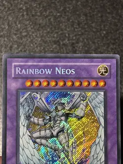 Rainbow Neos PTDN-EN044 1st Edition Secret Rare Phantom Darkness Yu-Gi-Oh MP - Image 3