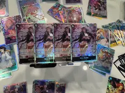 Nico Robin Alt Art Super Rare Legacy of the Master #OP12-087 Set Of 4 - Image 2
