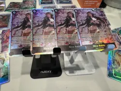 Nico Robin Alt Art Super Rare Legacy of the Master #OP12-087 Set Of 4 - Image 3