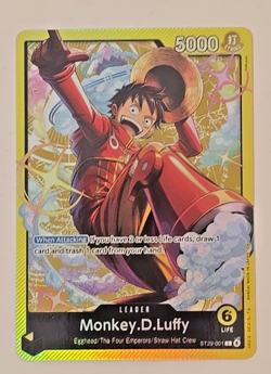 One Piece Monkey.D.Luffy Leader ST29-001 - Image 1