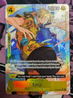 One Piece ST29 Egghead Sanji SR Alternate Art ENGLISH - Image 1