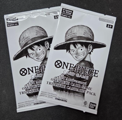 2025 One Piece 3rd Anniversary Treasure Campaign Promo Pack EN OP13 - 2 packs - Image 1