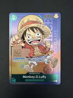 Monkey.D.Luffy (037) 1st Anniversary Tourney Promo Near Mint English OPCG - Image 1