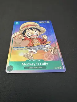 Monkey.D.Luffy (037) 1st Anniversary Tourney Promo Near Mint English OPCG - Image 2