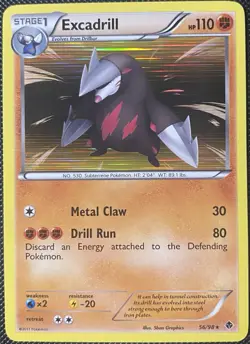 Excadrill 56/98 Emerging Powers Holo - Pokemon Card - Image 1