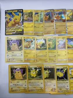 25 Different Pikachu Pokemon TCG Card Lot - Base Set Jungle WOTC Holo + - Image 2