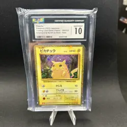 2023 Pokemon Japanese Trading Card Game Classic #008/032 Pikachu CGC 10 Gem Mint - Image 1