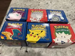 VINTAGE 1999 Burger King /Nintendo Pokemon 23K Gold Plated Trading Card Full Set - Image 1