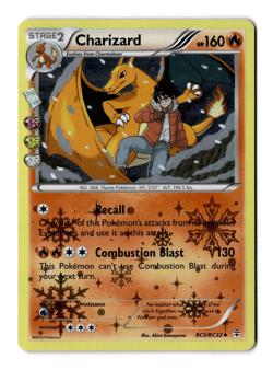 Pokemon TCG Cards Charizard RC5/RC32 Generations Radiant Collection Holo LP - Image 1