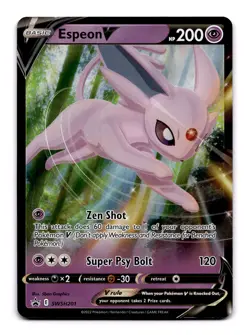 Espeon V - SWSH201 SWSD: SWSH: Sword & Shield Promo Cards Promo NM - Image 1