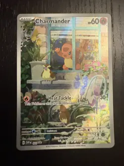 Pokemon TCG Charmander 044 SV Scarlet & Violet Promo Holo Card NM Condition - Image 1