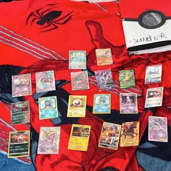 Pokemon TCG Card Lot 20x EX GX VMAX Holo Foil Mewtwo Charizard Lapras - Image 1