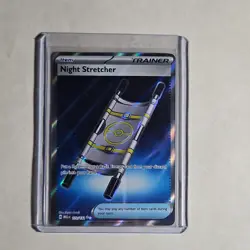 Pokemon Night Stretcher Trainer MEG 173/132 Holo Rare English Card - Image 1