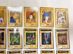 Yu-gi-oh Bandai Carddass Common Cards 1998-1999 Vintage Japanese Lot82 - Image 4