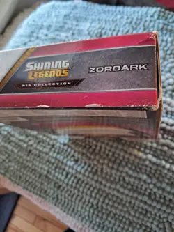 Pokemon TCG Shining Legends Zoroark Card Box with Pin (Damaged, Please Read). - Image 4